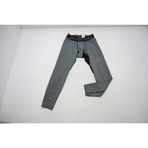 Nike Pro Combat Fitted Pants Performance Gray Athletic Mens Size Medium